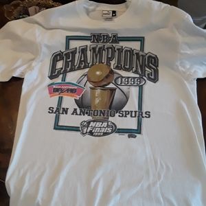 1999 Spurs NBA championship t-shirt